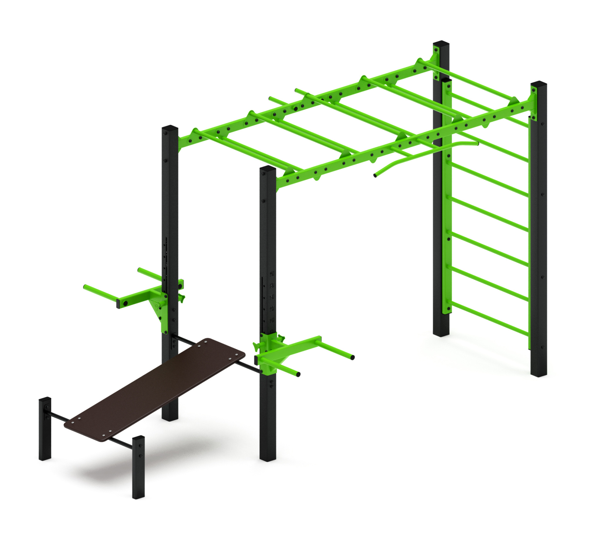 Многофункциональный спортивный комплекс (зеленый)