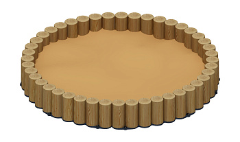 Песочница (Лиственница орех анкера) ИО 5.24.04-Л.И1.02