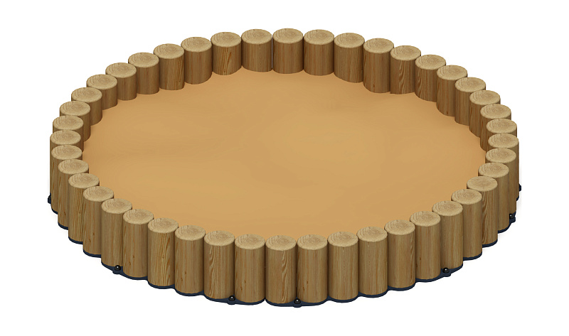 Песочница (Лиственница орех анкера) ИО 5.24.04-Л.И1.02