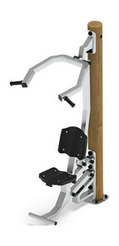 Тренажер тяга верхняя (лиственница орех) СТ 007-Л.И3.02