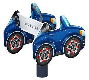 Кабриолет - Качалка на пружине машинка мини - ИО 22.03.04-И1