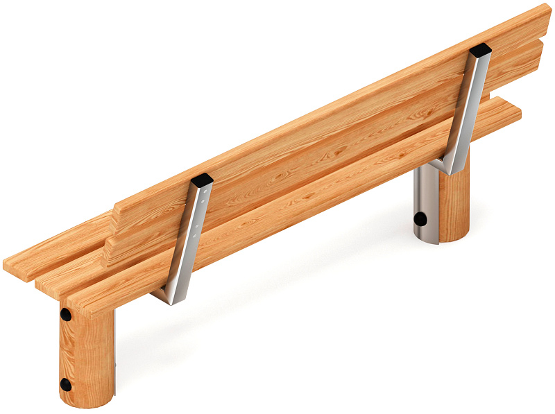 Скамья (лиственница) МФ 42.04.02-Л.И1