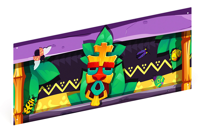 Майя - Ограждение из фанеры и бруса - МФ 90.01.01-11