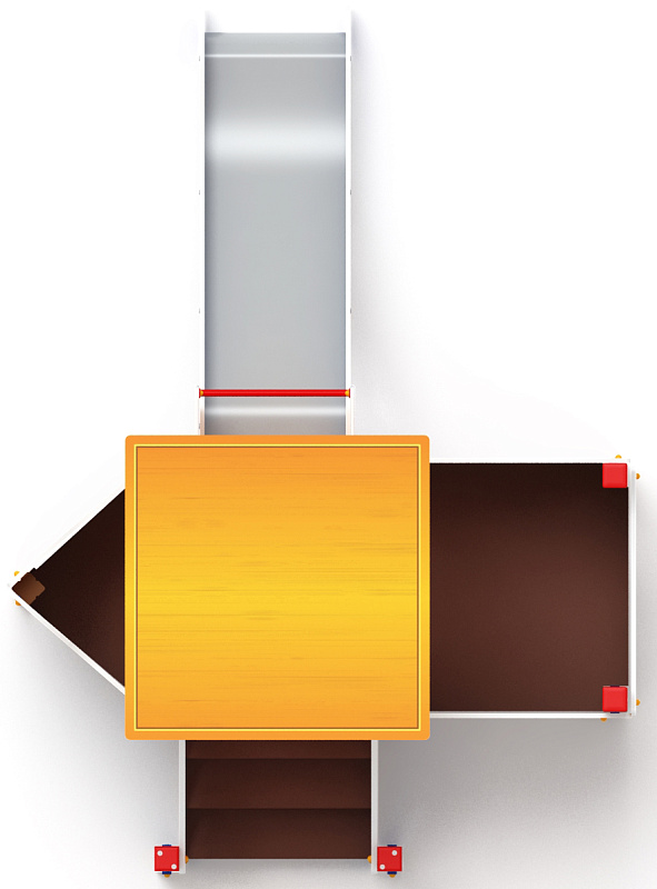 Катерок (Морской стиль) - ДИК 1.03.3.01 - Игровой комплекс H=750