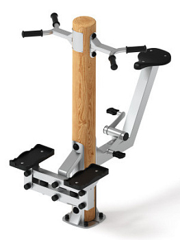 Тренажер степ+вело (лиственница) СТ 018-Л.И3