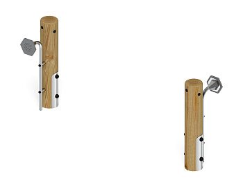Переговорное устройство (лиственница орех) МФ 22.01.08-И1.02