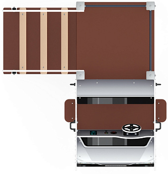 Машинка (серая) - Беседка машинка - МФ 10.03.06-02