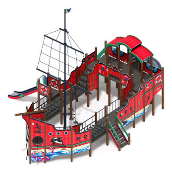 Фрегат (Мульт) (винтовой скат) горка Н 1500 горка Н 2000 ДИК 2.03.3.04-10.И1