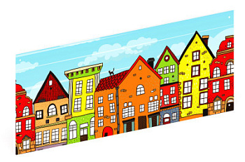 Город - Ограждение из фанеры и бруса - МФ 90.01.01-01