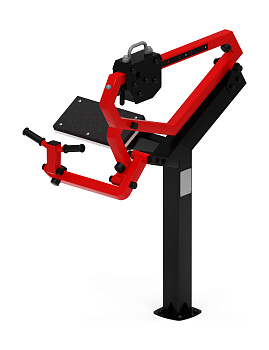 Бицепс стоя (красный) - Уличный тренажер - СТ 035-11.И1
