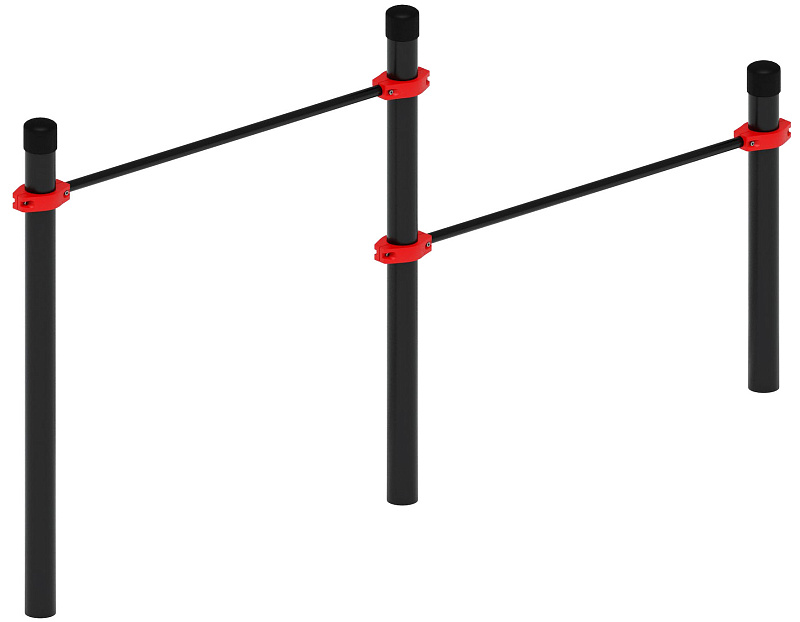 Перекладины стационарные разноуровневые