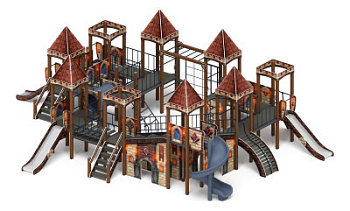 Замок (Средневековый) - ДИК 2.18.12-02.И1 - Игровой комплекс H=900 H=1200 H=2000