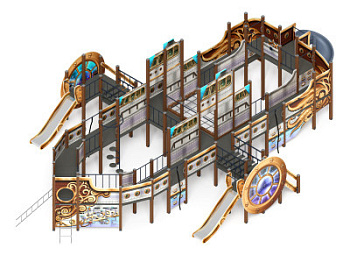 Пароход (Немо)  - ДИК 2.03.3.05-02.И1 - Игровой комплекс H=1200 H=2000