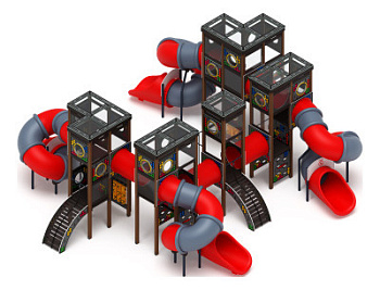 Куб (Тетрис) горка Н 2000 - ДИК 2.23.01-02.01