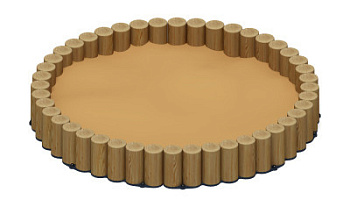 Песочница (Лиственница орех анкера) ИО 5.24.04-Л.И1.02