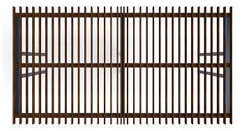 Пергола - МФ 77.04.02-01 /без поликарбоната/