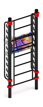 Баскетбольный щит переменной высоты