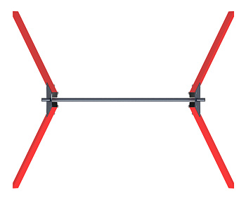 Турник взрослый СО 2.20.06-02.И1