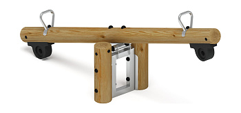 Качалка-балансир (Лиственница орех) ИО 21.Р.01.01-Л.И1.02