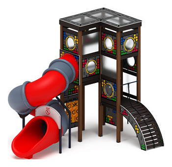 Куб (Тетрис) горка Н 2000 - ДИК 2.23.01-01.01