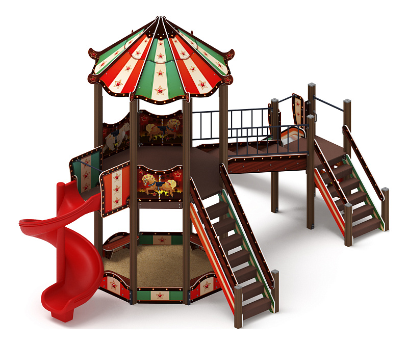 Карнавал (Шапито) - ДИК 2.22.02-01.И1 - Игровой комплекс H=1200 H=2000