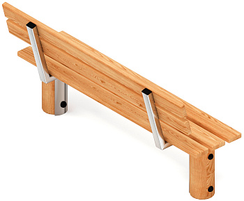 Скамья (лиственница) МФ 42.04.02-Л.И1