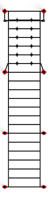 Рукоход с изменением высоты