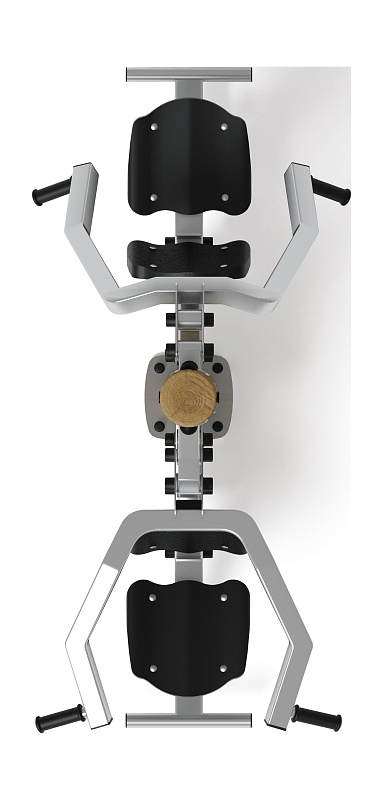 Тренажер тяга верхняя + жим от груди (лиственница орех) СТ 027-Л.И3.02