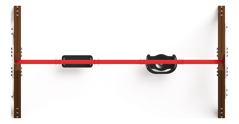 Качели двойные Д2 - ИО 12.Д.01.02.01-П.01 - (Счастливое детство)