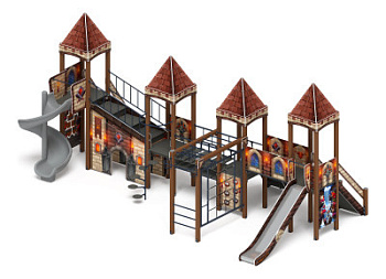 Замок (Средневековый) - ДИК 2.18.10-02.И1 - Игровой комплекс H=1500 H=2000