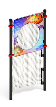 Мишень на стойках круглая