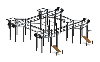Многофункциональный спортивный комплекс (серый) МК 100.02-03