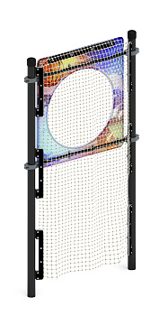 Мишень на стойках круглая