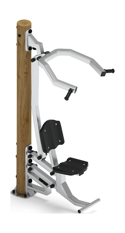 Тренажер тяга верхняя (лиственница орех) СТ 007-Л.И2.02