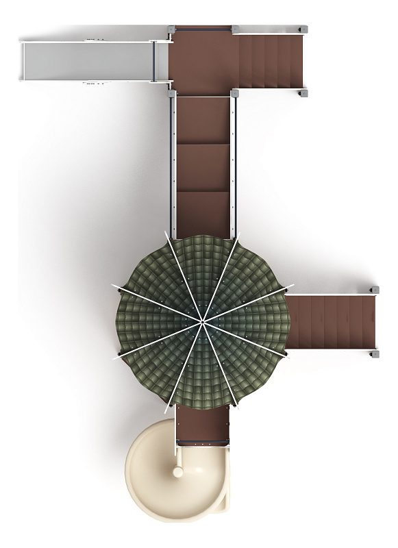 Карнавал (Шанхай) - ДИК 2.22.02-02.И1 - Игровой комплекс H=1200 H=2000