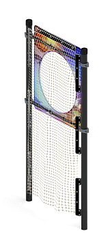 Мишень на стойках круглая