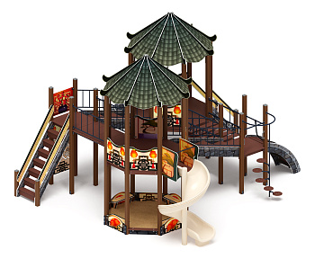 Карнавал (Шанхай) - ДИК 2.22.04-02.И1 - Игровой комплекс H=1200 H=2000