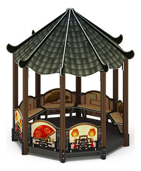 Беседка-пагода Карнавал (Шанхай) - МФ 10.22.01-03