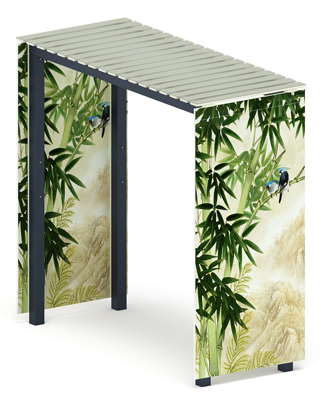 Пергола (Бамбук) - МФ 77.06.01-02 /с поликарбонатом/