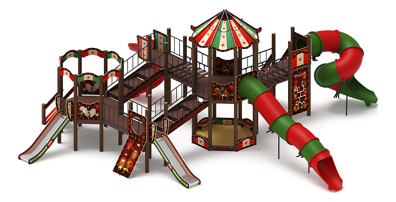 Карнавал (Шапито) - ДИК 2.22.05-01.И1 - Игровой комплекс H=1200 H=2000