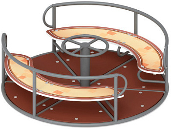 Карусель с рулем (Замок) - ИО 30.01.04-01.И1
