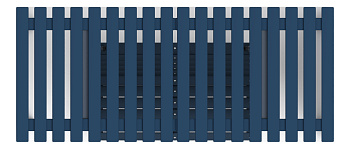 Пергола с качелями (СКИФ) - МФ 78.06.01-01.И1 /без поликарбоната/