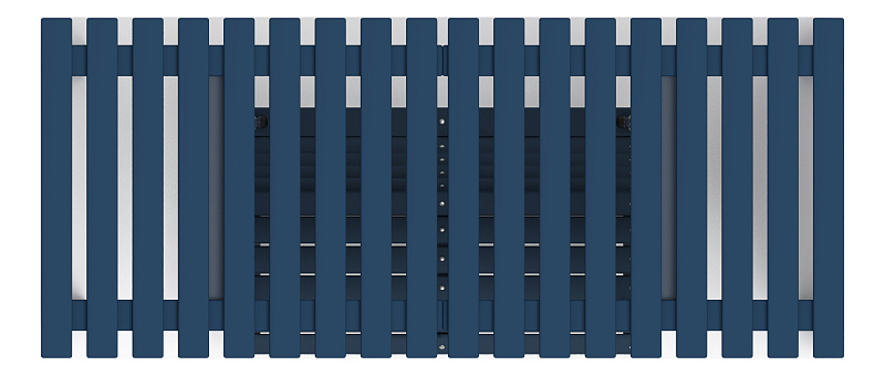Пергола с качелями (СКИФ) - МФ 78.06.01-01.И1 /без поликарбоната/
