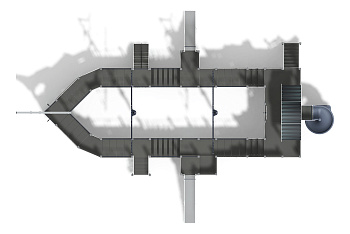 Флагман (Лагуна) - ДИК 2.03.3.03-12.И1 - Игровой комплекс - H=1200 H=1500 H=2000
