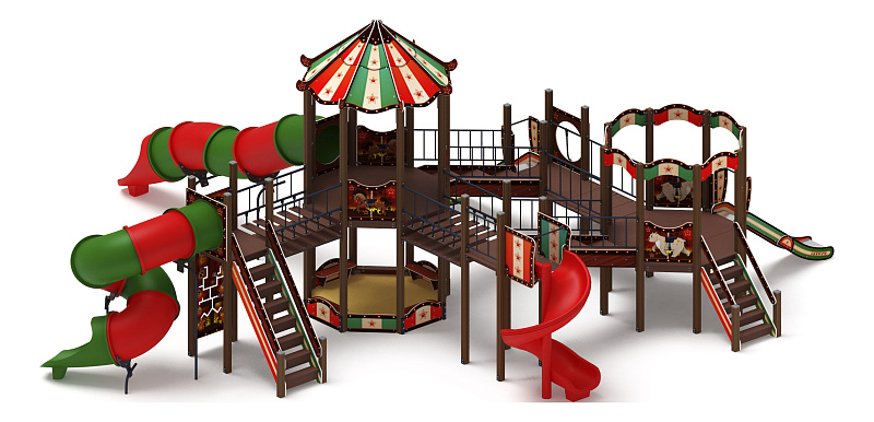 Карнавал (Шапито) - ДИК 2.22.05-01.И1 - Игровой комплекс H=1200 H=2000