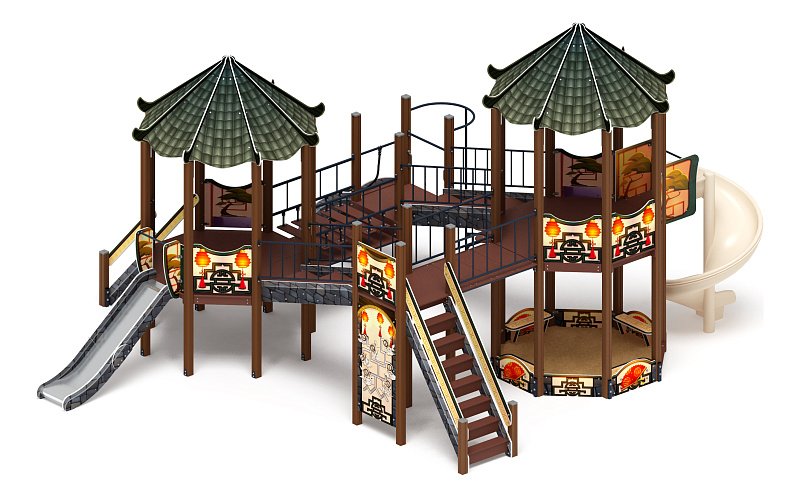 Карнавал (Шанхай) - ДИК 2.22.04-02.И1 - Игровой комплекс H=1200 H=2000