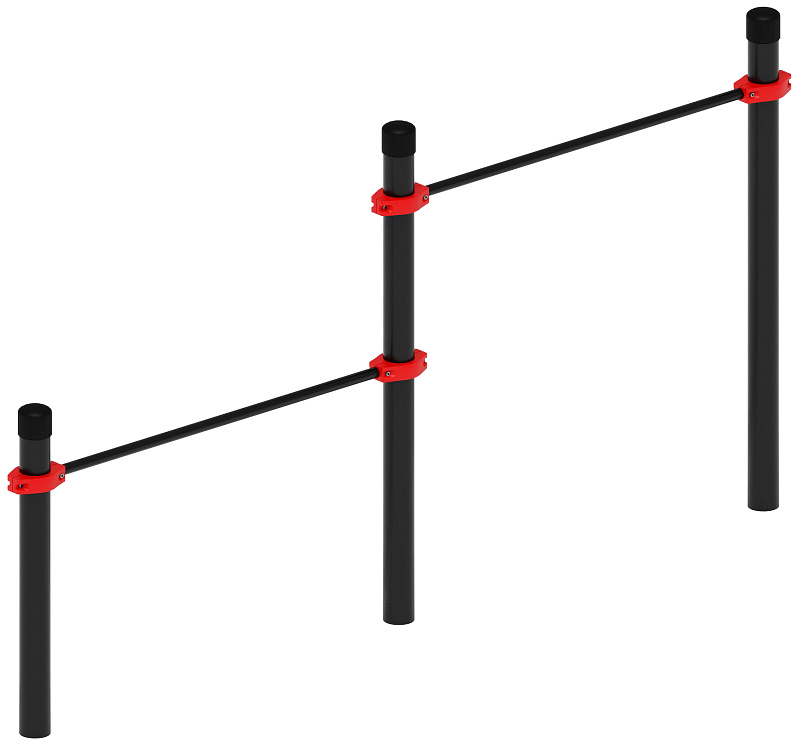 Перекладины стационарные разноуровневые