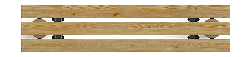 Скамья (лиственница орех) МФ 42.04.01-Л.И1.02