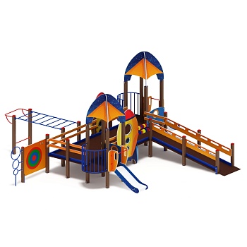 Игровой комплекс - ДОВ 20.14.01 - Забота (Космопорт) H=750