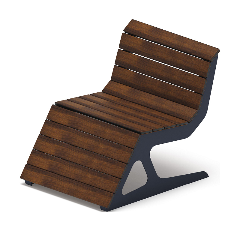 Скамья - МФ 42.02.05 (Темный дуб) Д:780  (под анкера)